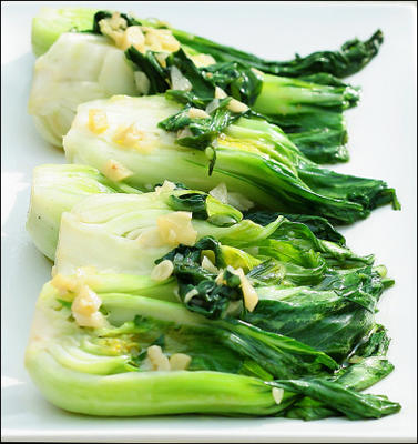 garlicky bok choy