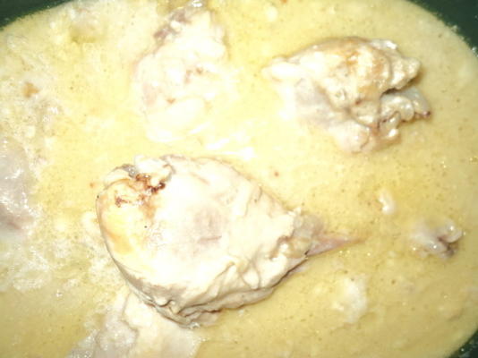kokosgember kip in de crock pot (paleo)