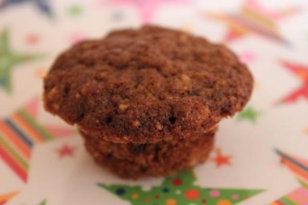 Mexicaanse chocolade havermout pepita mini muffins