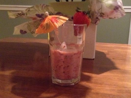 heerlijke aardbeien smoothie