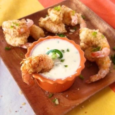 Cubaanse boerderij garnalen salade rsc