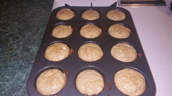amandelappel spice muffins