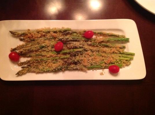 panko-geroosterde asperges