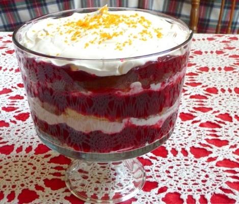 cranberry trifle