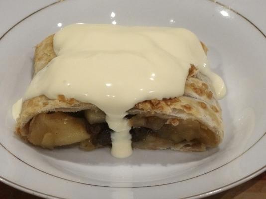 Britse appelstrudel