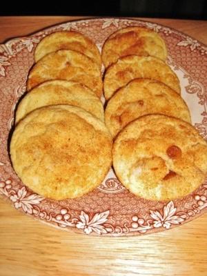 snickerdoodle koekjes met kaneelchips