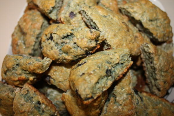 blueberry en orange essence scones