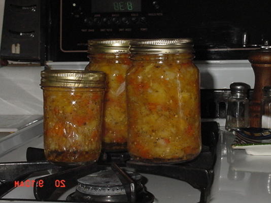 heirloom tomatensalsa ingeblikt