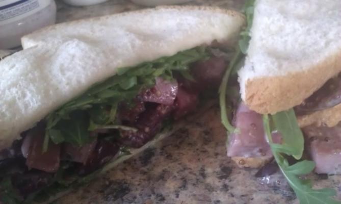 Zwarte Woud ham sandwich