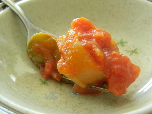 pittige Italiaanse pepers in saus