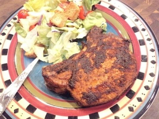 ww pittige chili komijn broiled pork chops