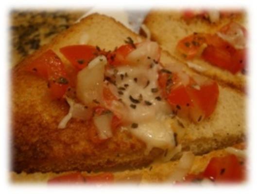 bruschetta al pomodro e basilico