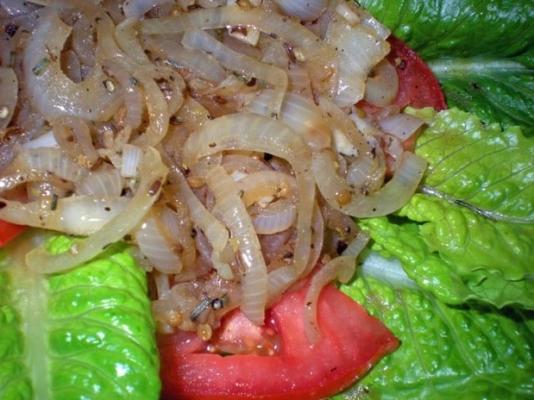 Zwitserse uiensalade - luzerner zwiebelsalat