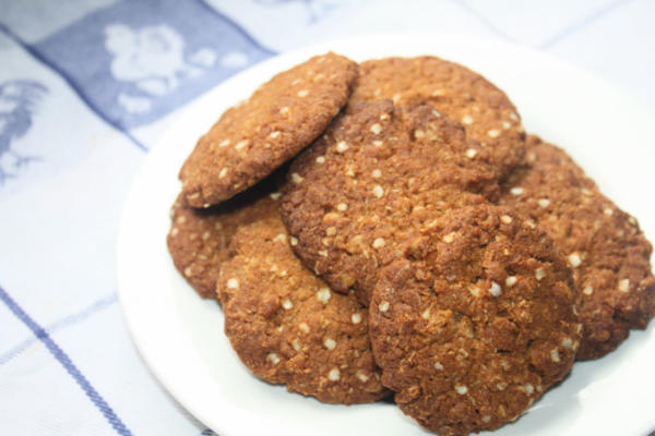 glutenvrij anzac koekje