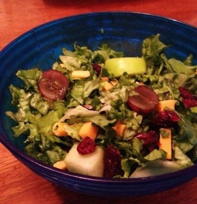 appel druivensalade