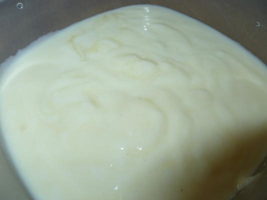 mayonaise, yoghurt (geen olie)