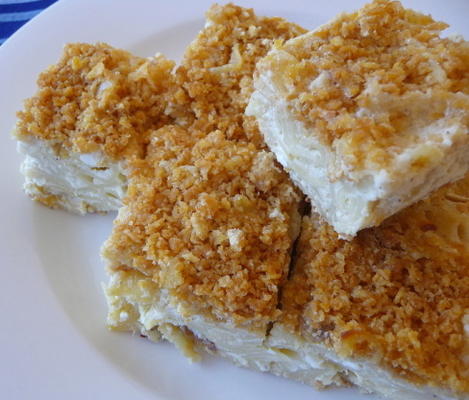 rebecca's sweet lokshen (noodle) kugel