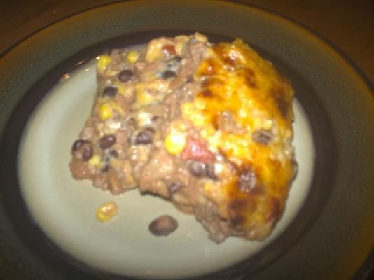 six sisters cheesy enchilada braadpan