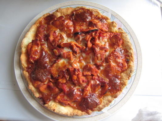 kip met Parmezaanse kaas pizza