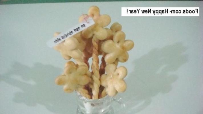 zelfgemaakte fancy fortune cookies