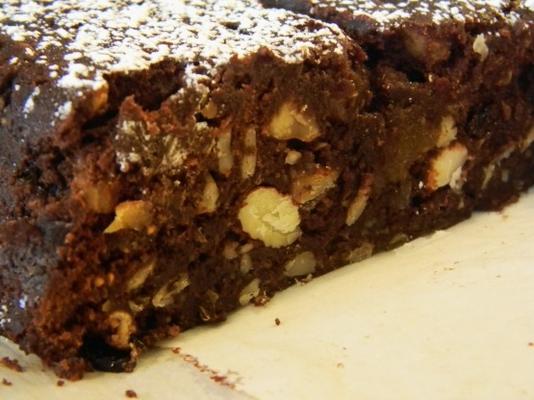 pittige chocolade panforte