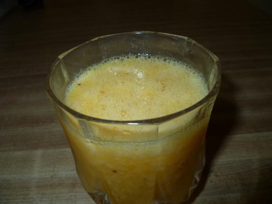 stervrucht (carambola) en gemberdrankje