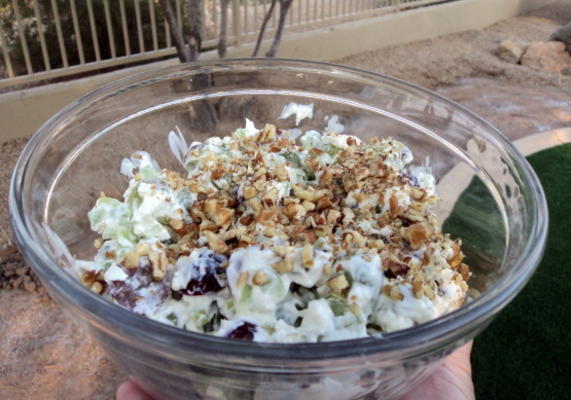 knapperige druivensalade