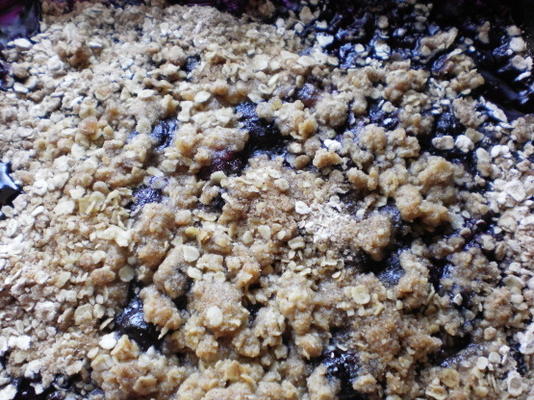 blueberry crisp (df-opties)