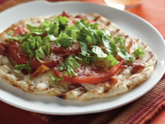 blt gegrilde pizza