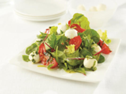 warme caprese salade