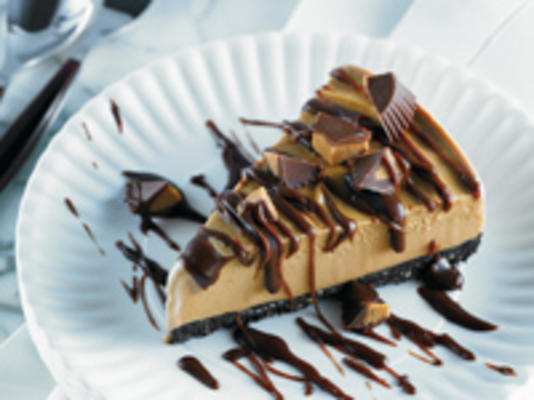 chocolade pindakaas ijs torte