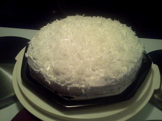 super-vochtige kokos cake