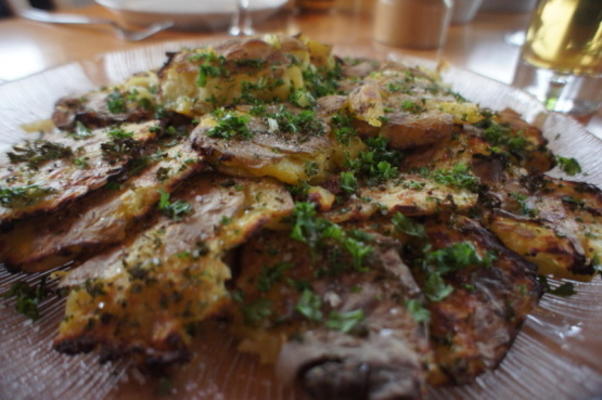 Cubaanse gemalen aardappelen