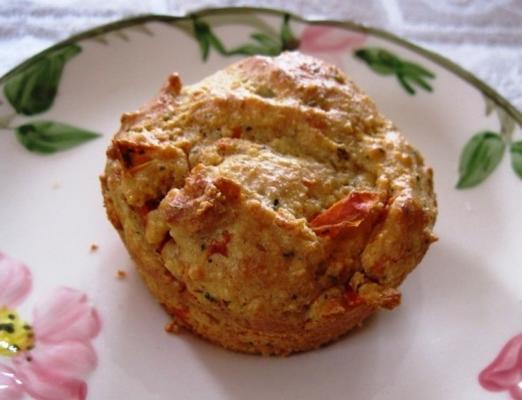 koolhydraatarme pizza muffins