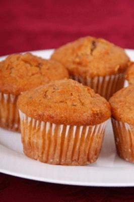 wortel mini-muffins zonder eieren
