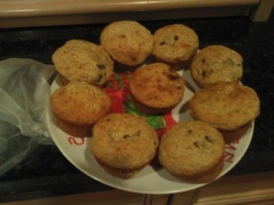 heerlijke low-cal banaanmuffins :)