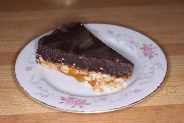 gezouten karamelchocolade torte