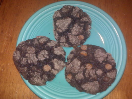 chocolade kaneel cake mix cookies