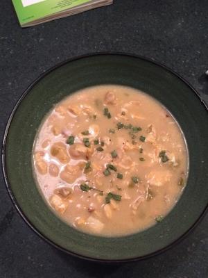 blauwe uil witte chili