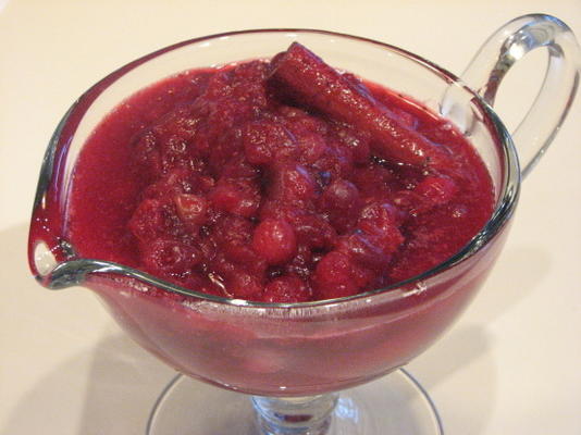 afgeslankte cranberrysaus