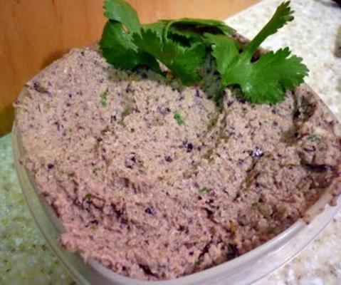 beste ooit romige kalamata olijf hummus dip