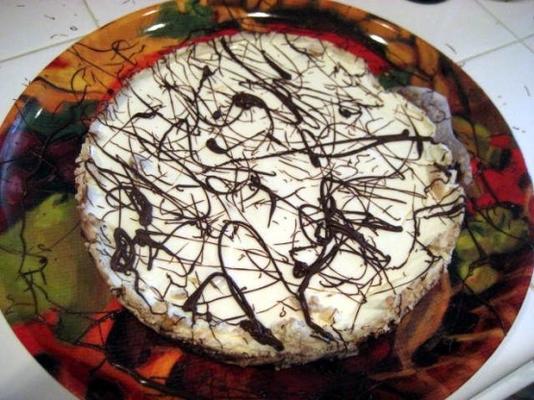 chocolade cheesecake taart glutenvrij