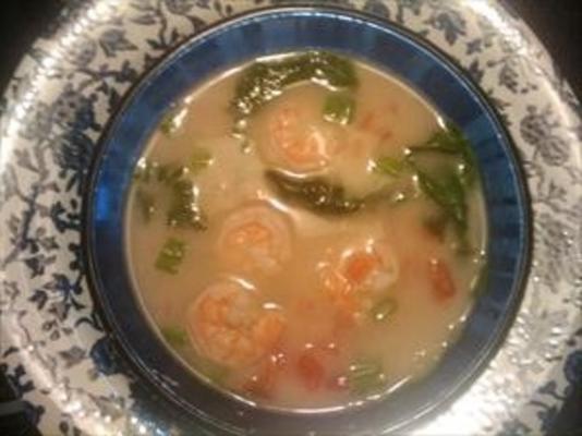 Thaise garnalensoep (South Beach dieet fase 2)