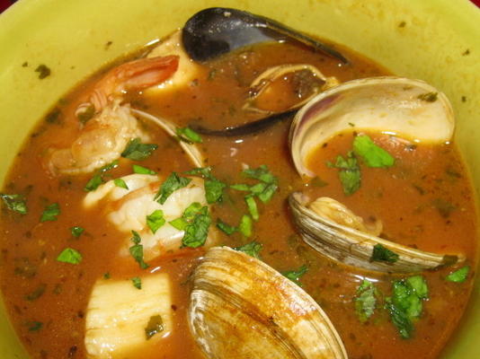 zuppa di mare (zeevruchten soep)