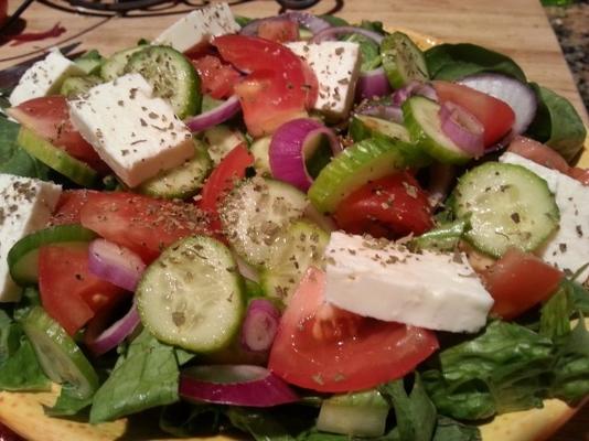 heirloom tomaat Griekse salade