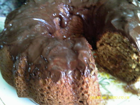 triple chocolate fantasy cake