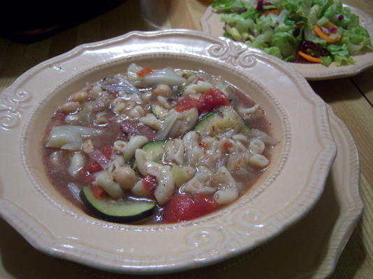 minestrone soep (crock pot / slowcooker)