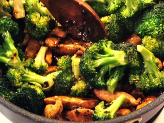 cal's hoisin kip en broccoli