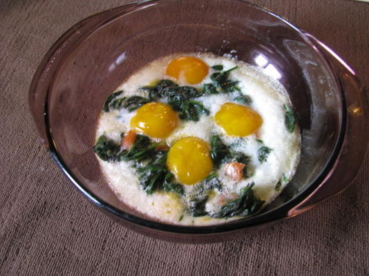 mel's beroemde gebakken eieren (low carb)