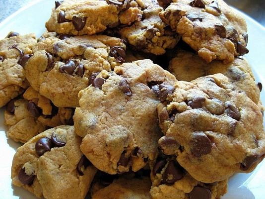 veganist met wraak chocolate chip cookies